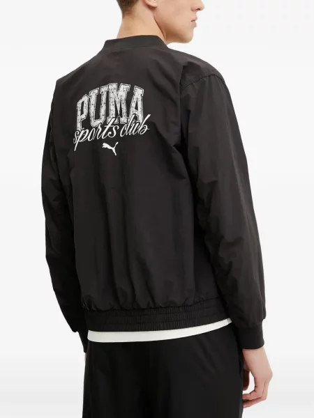 Geacă bomber Puma cu imagine negru