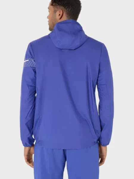 Вітровка Asics синя
