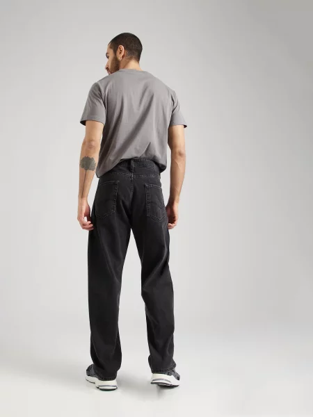 Jack&Jones Blugi Alex Baggy Fit negru