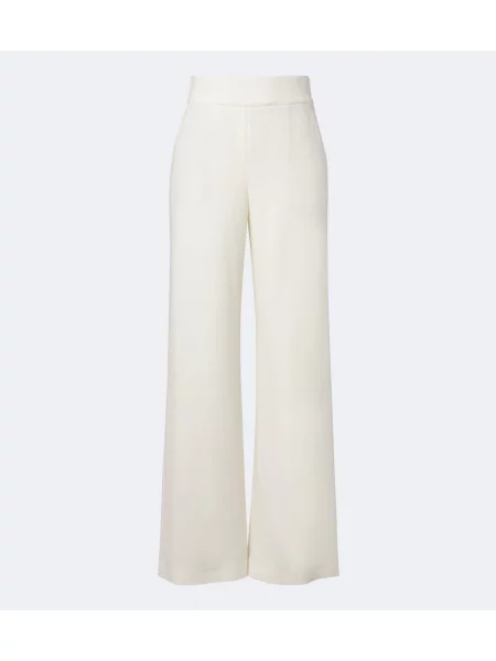 Pantaloni Eleventy de lână alb