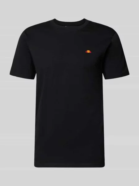 T-shirt z przeszyciem z logo model CASSICA' Ellesse czarna