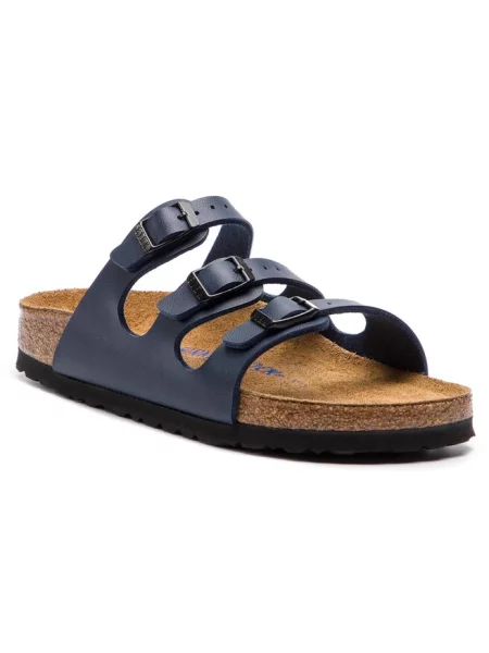 Klapki Birkenstock granatowe