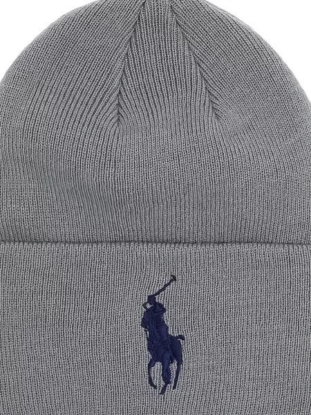 Kepurė Polo Ralph Lauren pilka