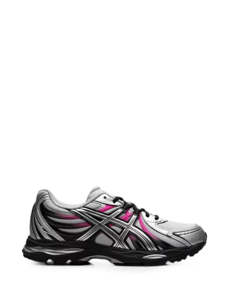 Sneakerși Asics cu șireturi din dantelă gri