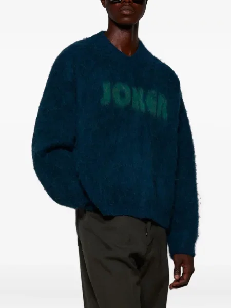 Пуловер Martine Rose синьо