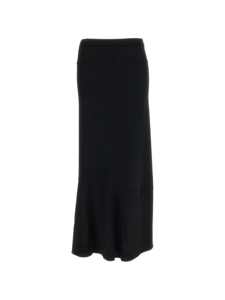 Fustă midi Junya Watanabe asimetrică negru