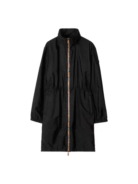 Kurtka Burberry z kapturem czarna