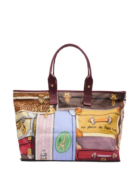 Geantă shopper Lancel violet