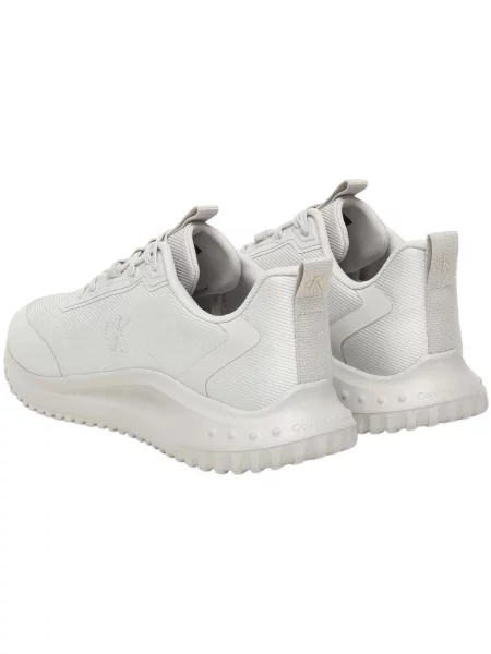 Šněrovací krajkové tenisky Calvin Klein šedé