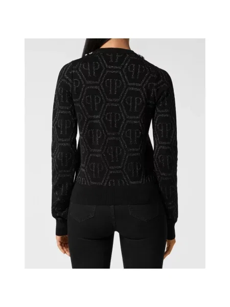 Sweter Philipp Plein czarny
