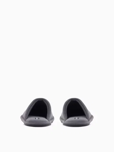 Тапочки Emporio Armani серые