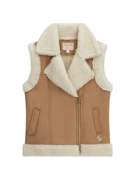 Gyerek mellény Guess barna
