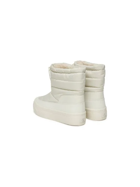Sneakersy Calvin Klein Vulc Flatf Snowboot Mix Mg biela