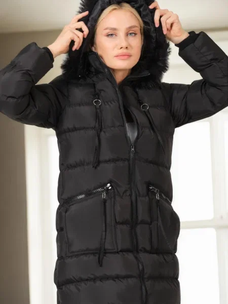 Palton Dewberry negru
