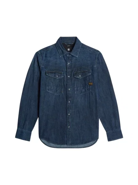 Koszula dżinsowa G-star Raw niebieska