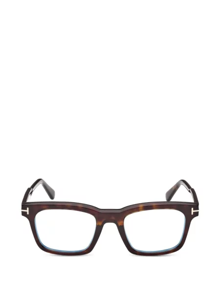 Kvadratne sunčane naočale Tom Ford Eyewear smeđa