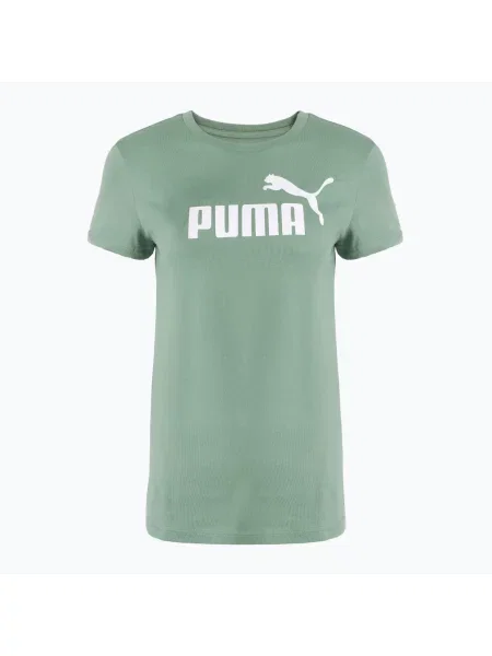 Дамска тениска Puma ESS No. 1 Logo Tee green moon зелено
