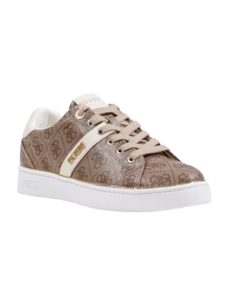 Guess sneakersy BRITZ FLFBTZ beżowy