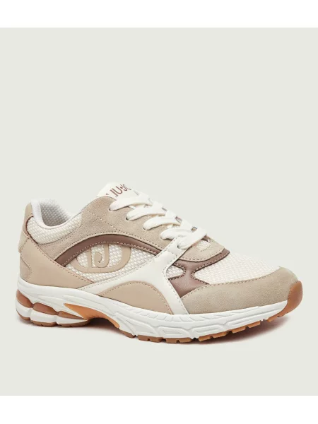 Liu Jo Sneakers Trixie 01 | piele întoarsă bej