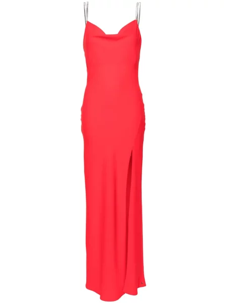 Rochie maxi Nissa de costum roșu