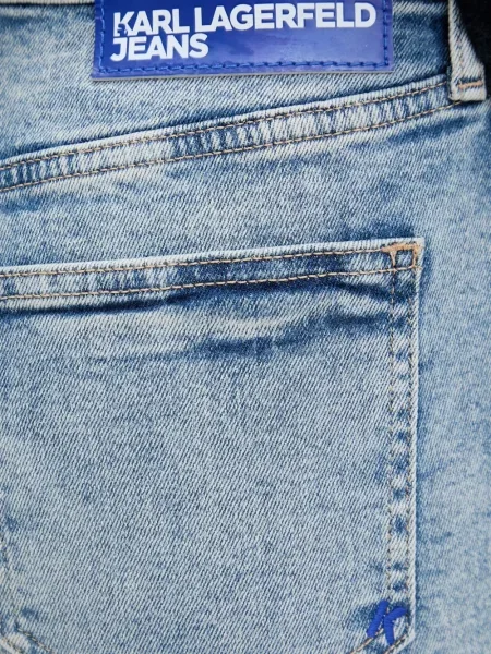 Blugi Karl Lagerfeld Jeans albastru