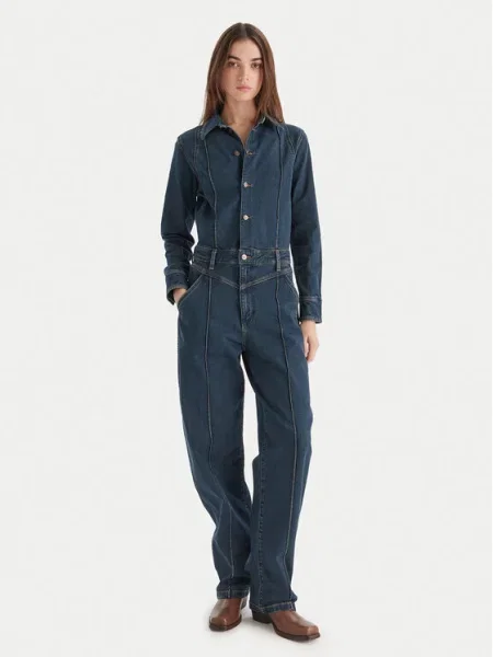 Wrangler Salopetă Western Bleumarin