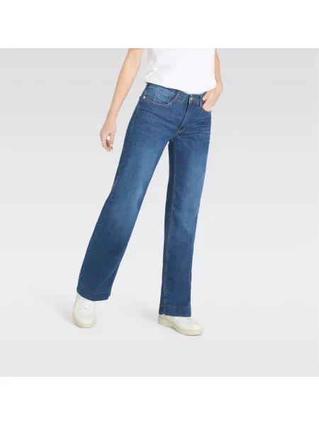 MAC Jeans închis albastru