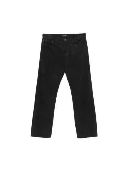 Jeansy straight leg Tom Ford szare