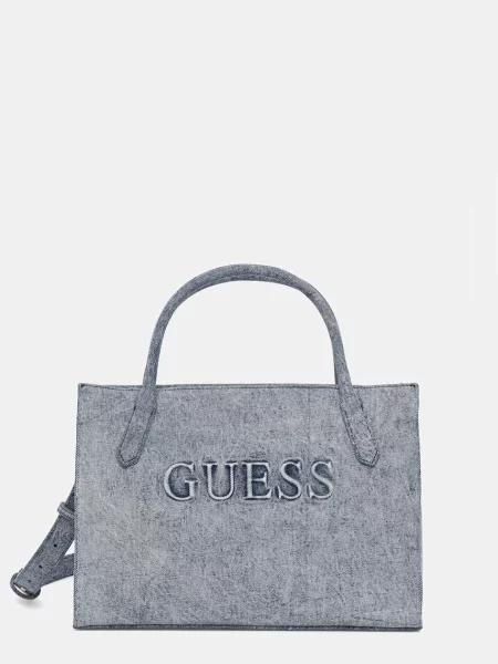 Geantă shopper Guess albastru