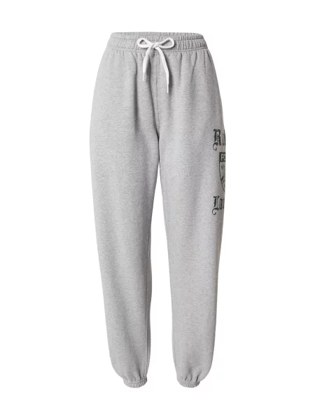 Polo Ralph Lauren Pantaloni SEASONAL FLEECE amestecat / verde închis gri