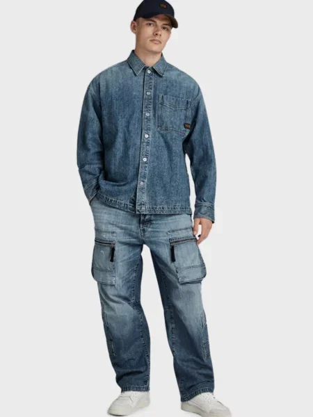 Джинси G-star Raw сині