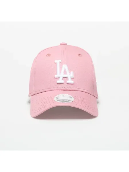 Бейсболка New Era League Essential Los Angeles Dodgers темно-рожева рожева