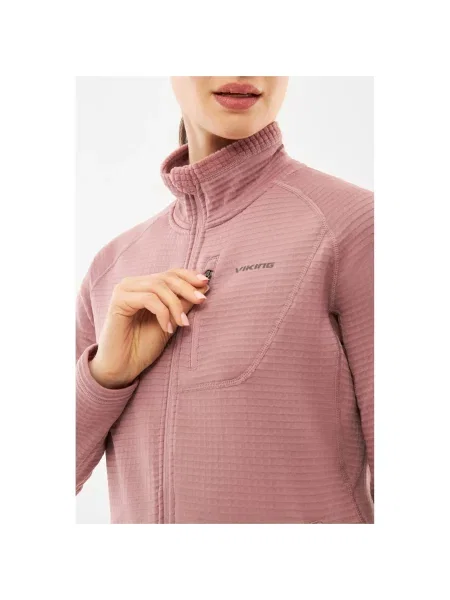 Bluza VIKING Admont Full Zip Lady rozpinana różowa