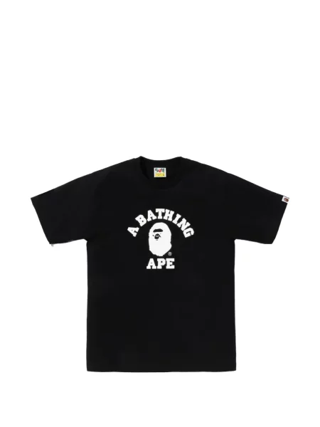 Tricou A Bathing Ape® cu imagine negru