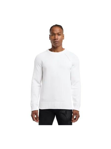 Sweter Carlo Colucci elegancki biały