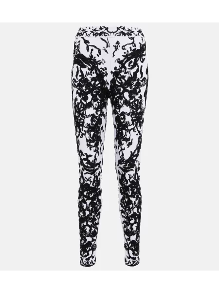 Legginsy Alaã¯a żakardowe