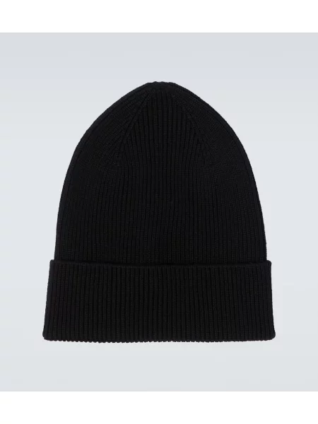 Căciulă Moncler de lână negru