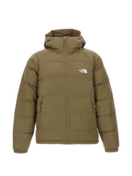 Яке The North Face с качулка кафяво
