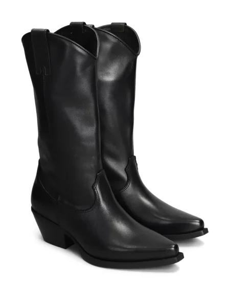 Botine Metisse din piele negru