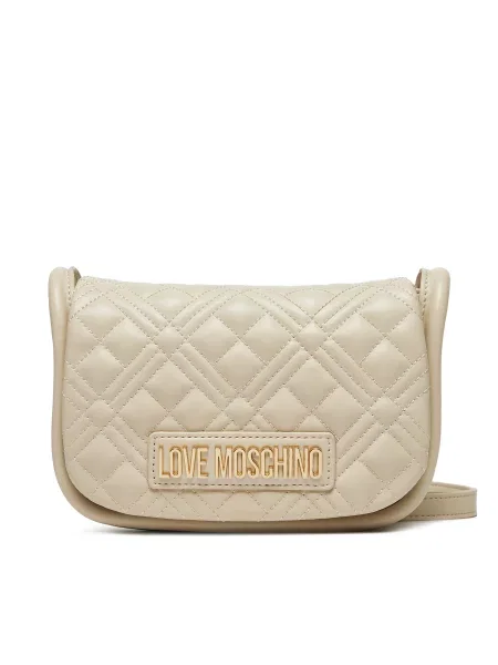 Ročna torba LOVE MOSCHINO bež