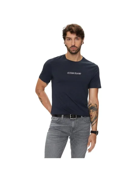 Guess Jeans Póló Sötétkék kék