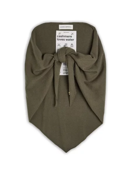 Fular Extreme Cashmere din cașmir verde