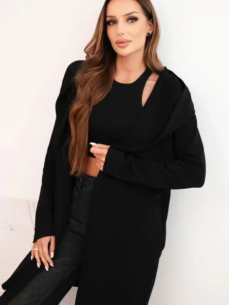 Bluza z kapturem Kesi z kapturem czarna