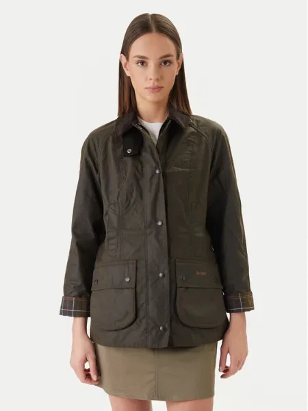 Barbour Geacă Classic Beadnell verde