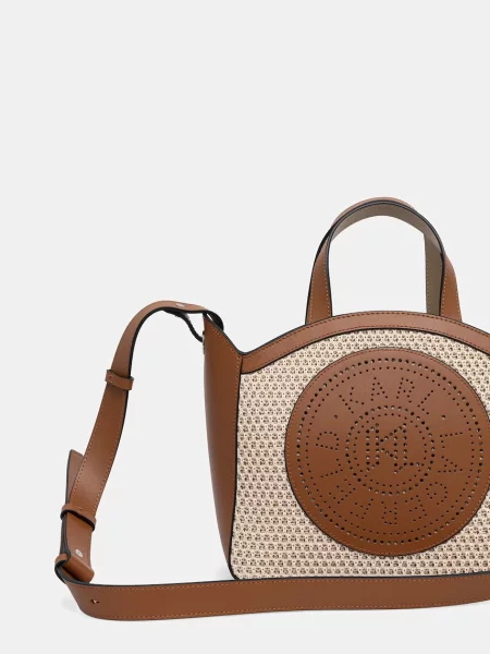 Torba Karl Lagerfeld brązowa