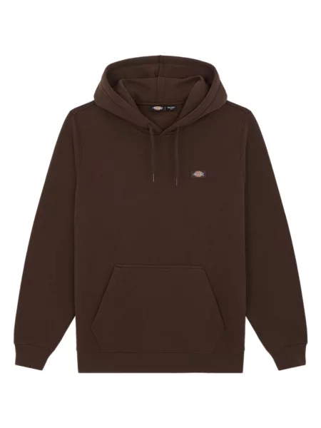 Dickies kapucnis melegítőfelső férfi pamuttal barna