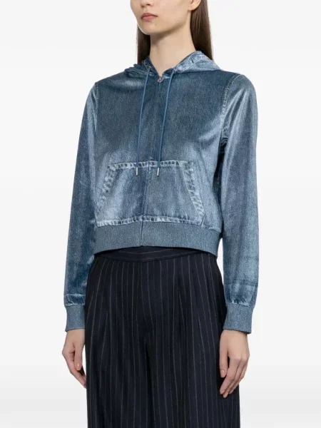 Oříznuté bunda Rag & Bone modrá