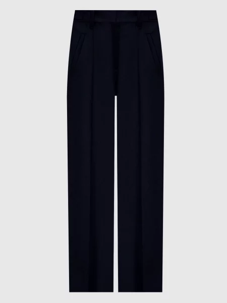 Шерстяные брюки Brunello Cucinelli синие