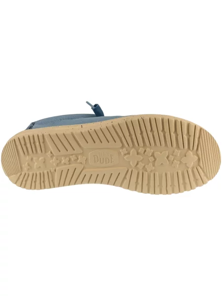 Pantofi Heydude stretch albastru
