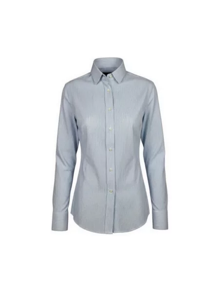 Koszula Xacus w paski niebieska